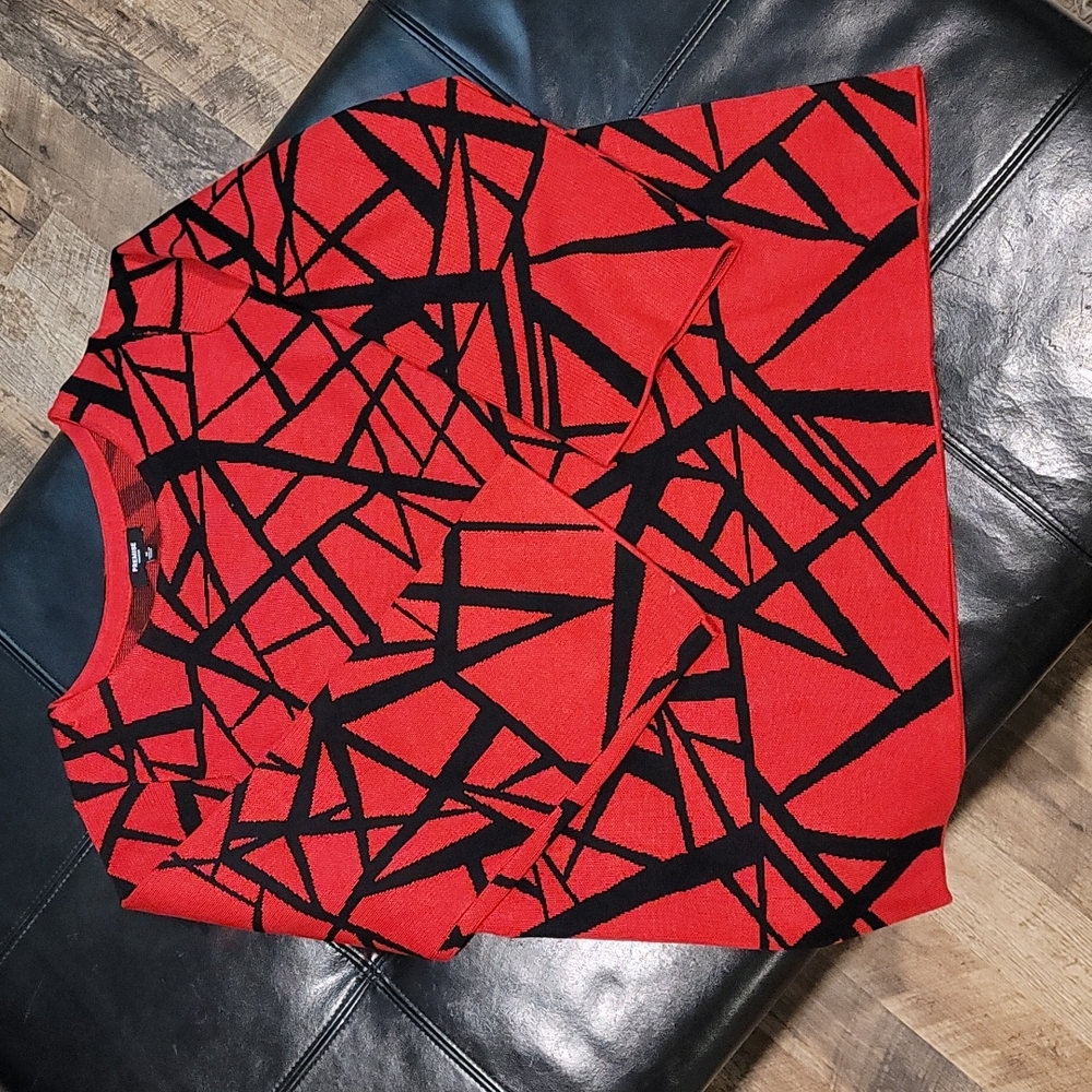Geometric sweater